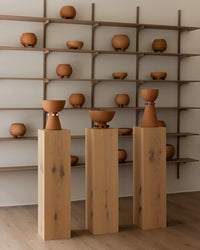 Wood Pedestal