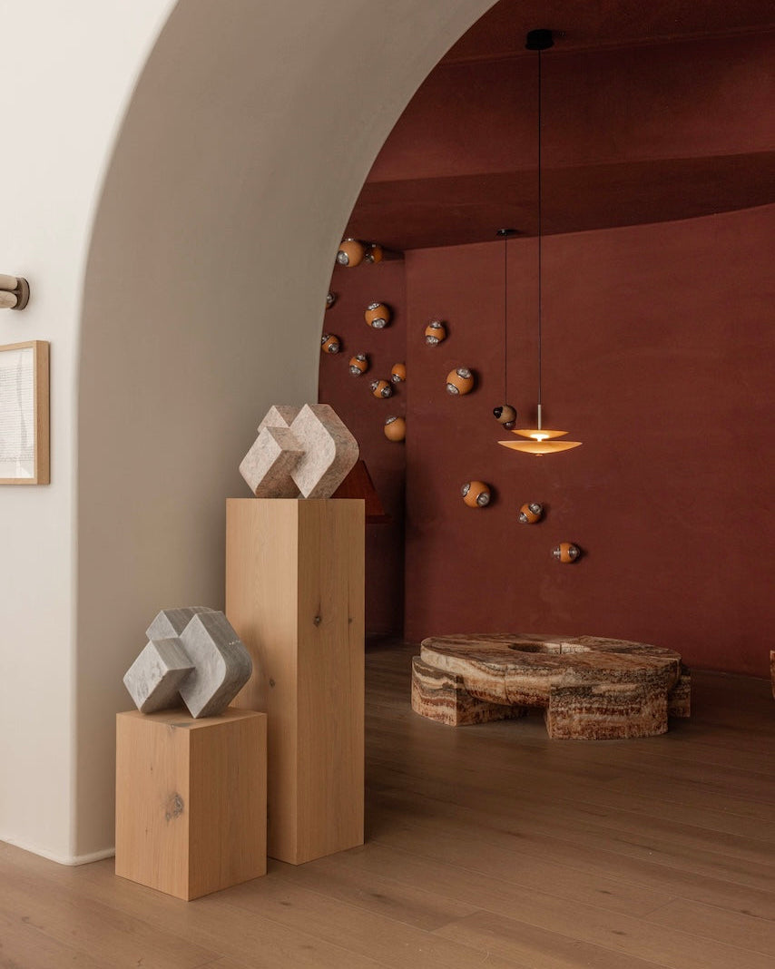 Wood Pedestal