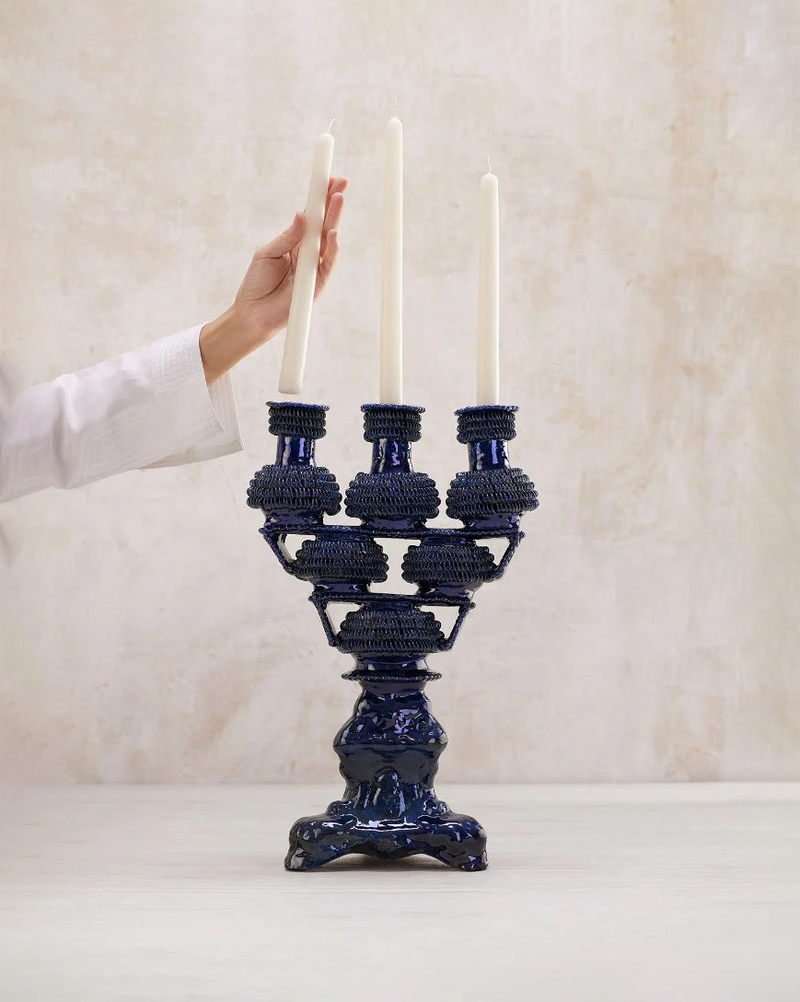 Tres Luces Candleholder