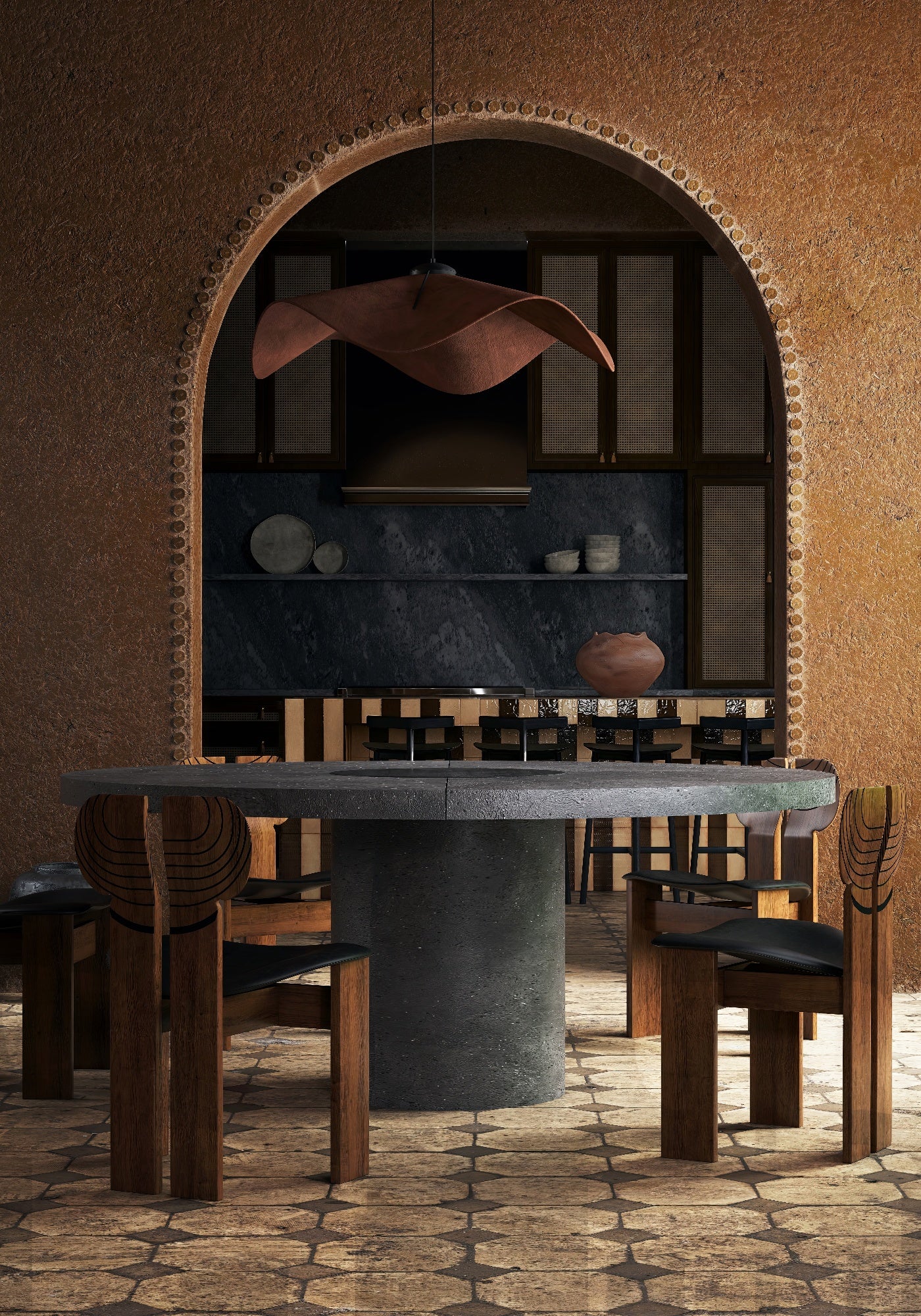 Petra Round Dining Table