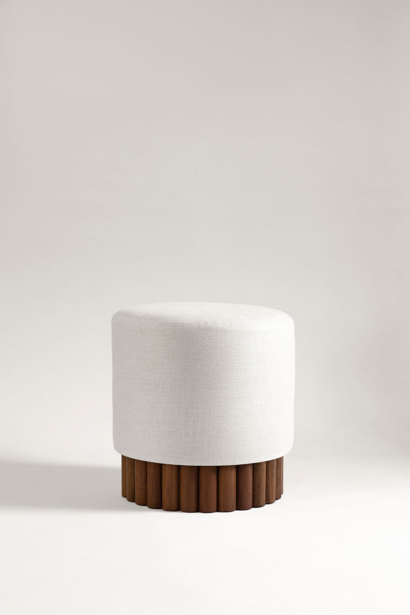 Loto Pouf Tzalam Wood