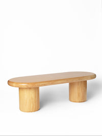 THE OVAL VALLARTA COFFEE TABLE