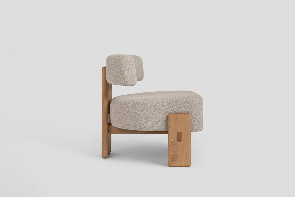 De la Paz low chair – view 3
